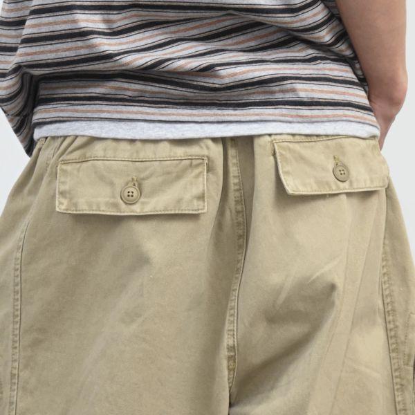 incision pigment bermuda cargo pants