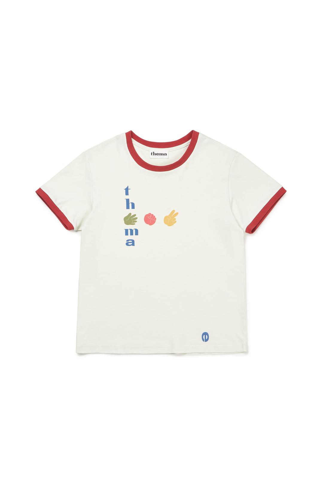 PLAYFUL RINGER TEE - P.R.S_LIME