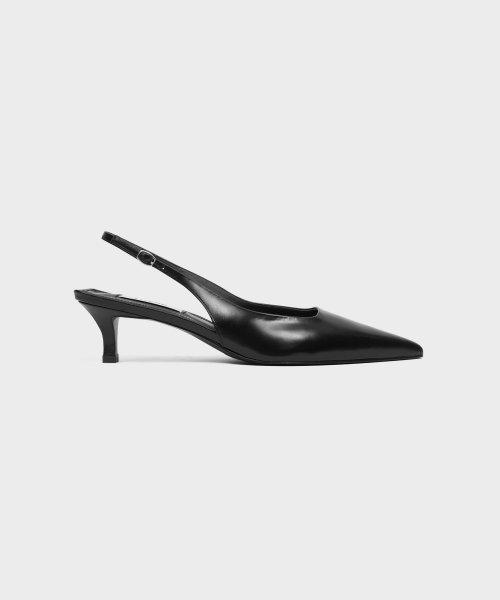 CURVED SLINGBACKS