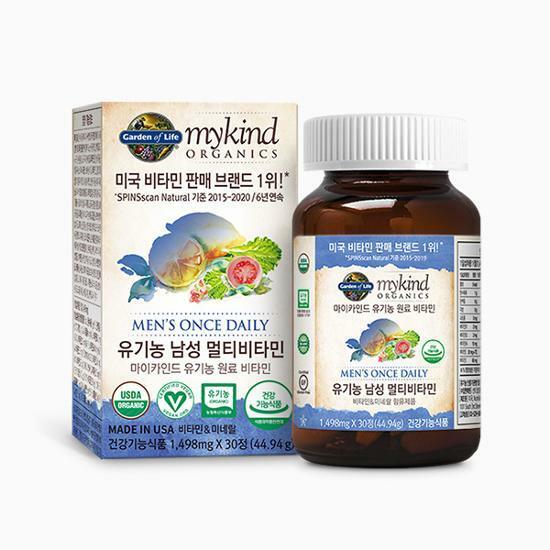 마이카인드 유기농 남성멀티비타민 30정(1개월분)
