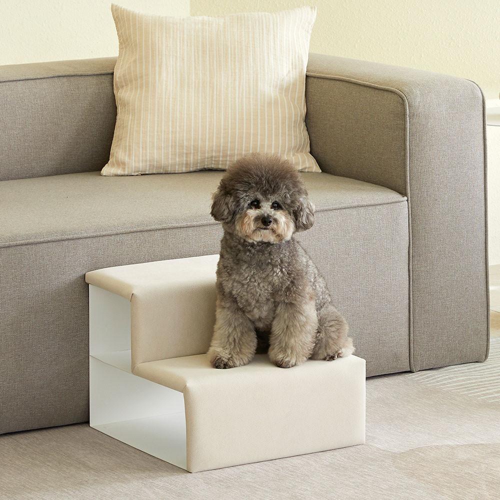 펫토 탄탄 강아지계단 논슬립 스텝 스탠다드형 2단 (높이 32cm)