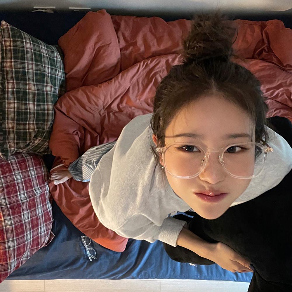 빈티지 클리어 안경테