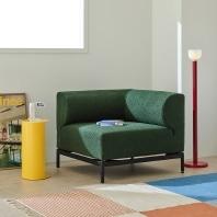 [특가~4/18 AM10] 한샘 레이어드 패브릭 소파 코너형 (8종/택1)