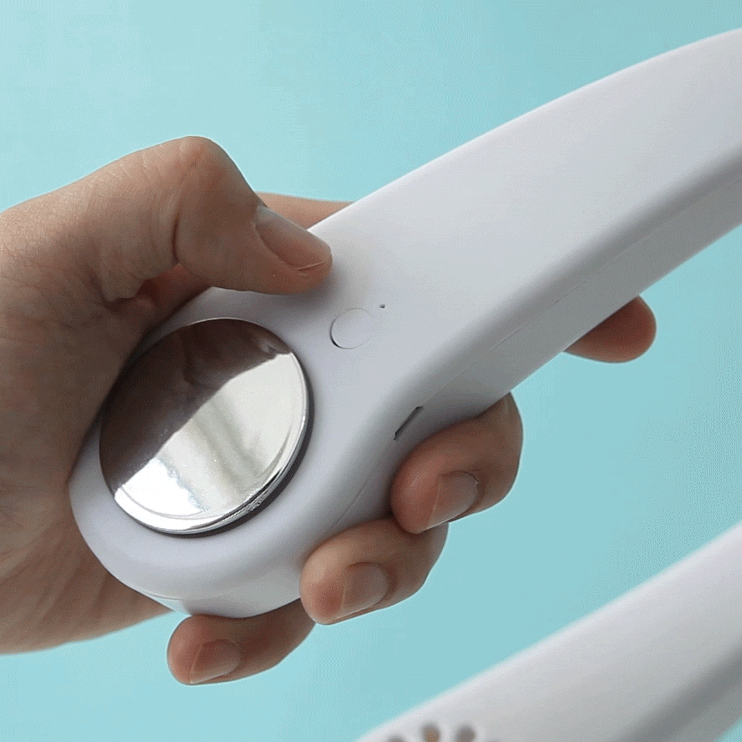 40개 에어아울렛 조용하고 시원한 바람 스마트 넥밴드 넥선풍기  ZB-153