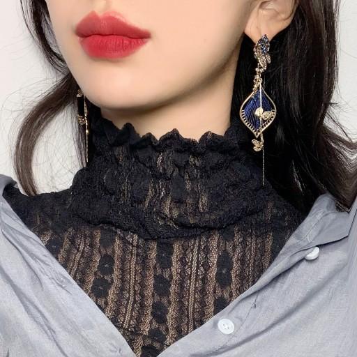 🦋반응폭발🦋흑청나비 동양풍 궁중귀걸이/귀찌