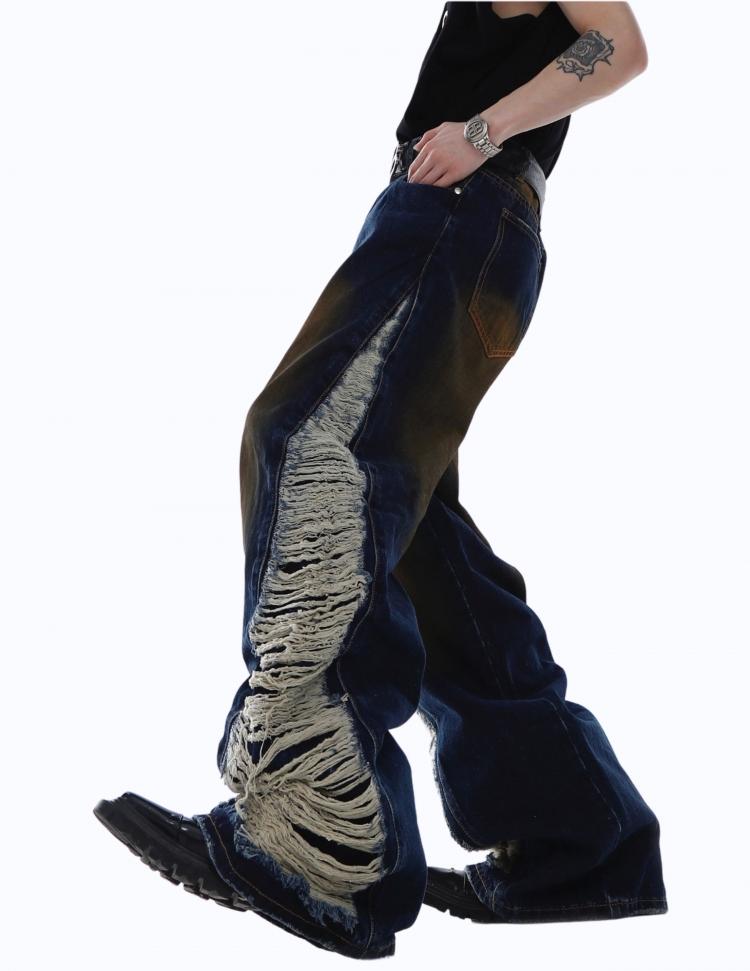 디스트로이드 플레어 데님 팬츠