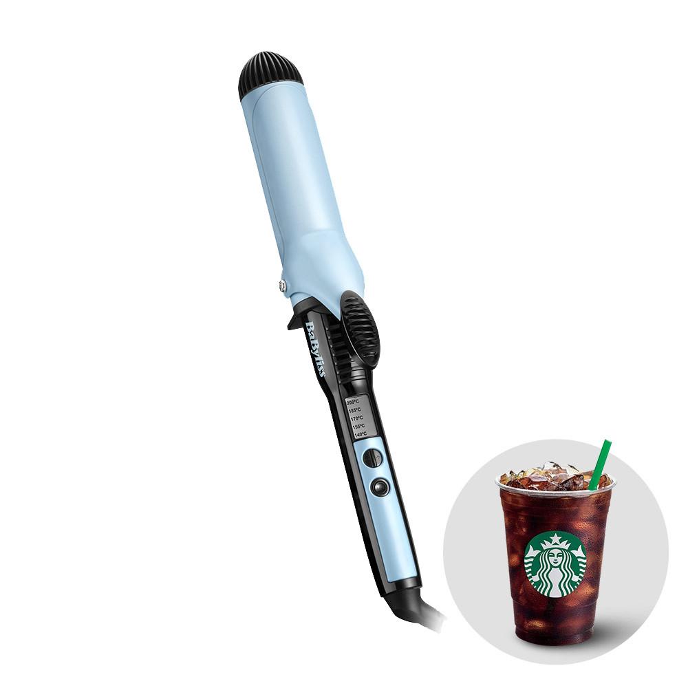 바비리스 글래머 볼륨 웨이브 아이롱 고데기 40mm 2289XLK 블루+리뷰이벤트