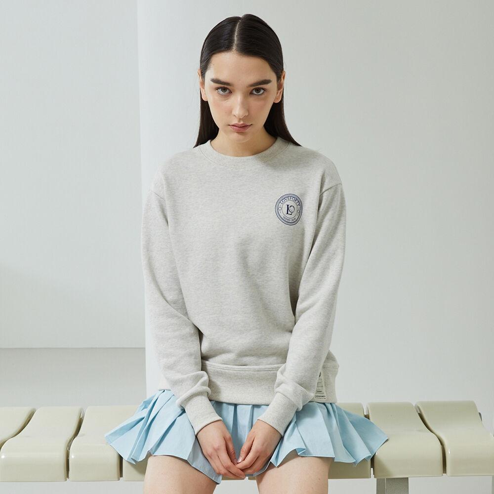 LOVEFORTY LOGO SWEATSHIRT M/GREY