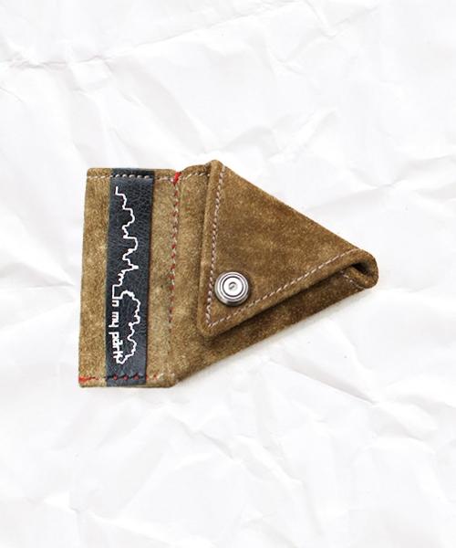 코인케이스 (with 미니포켓) 빈티지카키