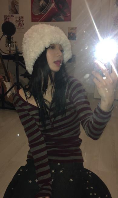 나의나인 SOLD [nnn] nana t-shirt _ burgundy