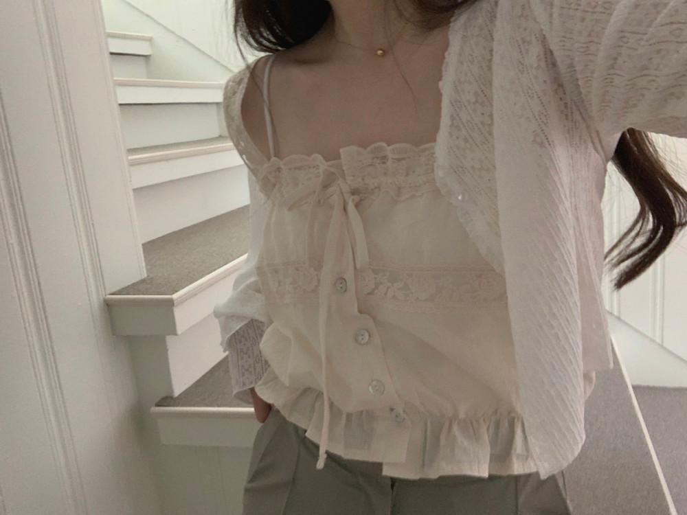 Butter vintage blouse