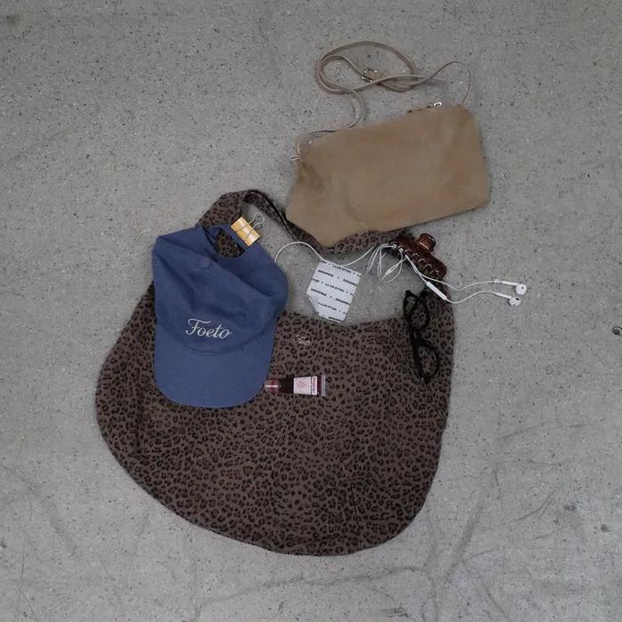 [10th] Leopard eco bag - beige