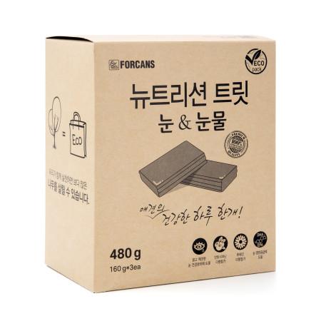 이런 상품 어때요? 뉴트리션트릿 에코팩 눈&눈물 60개입 480g 강아지 눈 건강 눈물자국 관리 높은 기호성