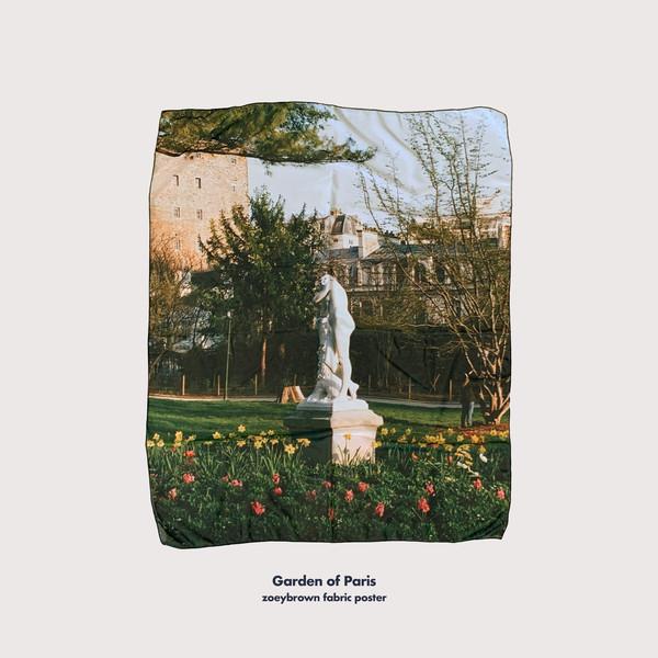 Fabric poster : Garden of Paris