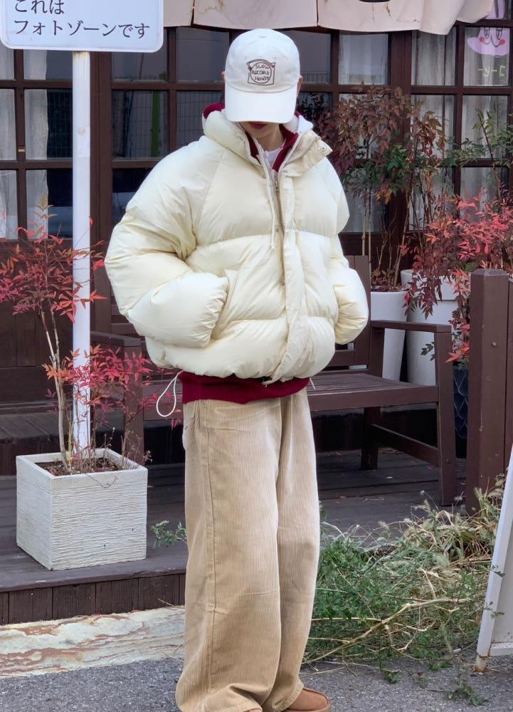 [남녀공용]코이 박시핏 오프 패딩/7color