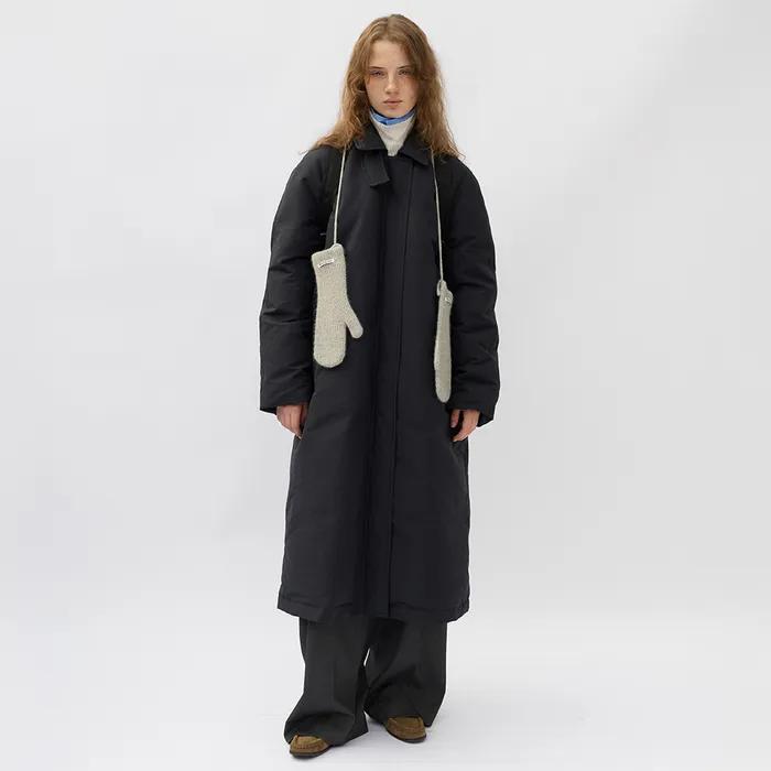[4차] Duck Down Raglan Coat - Night Navy