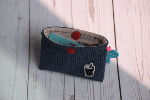 소콩 에어팟 or카드 케이스 & 파우치  네이비 2