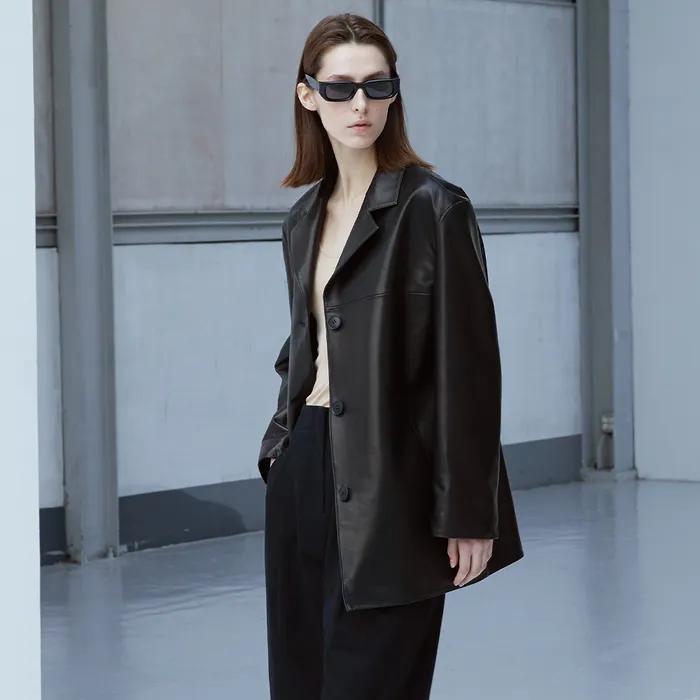Lambskin Classic Blazer_Black