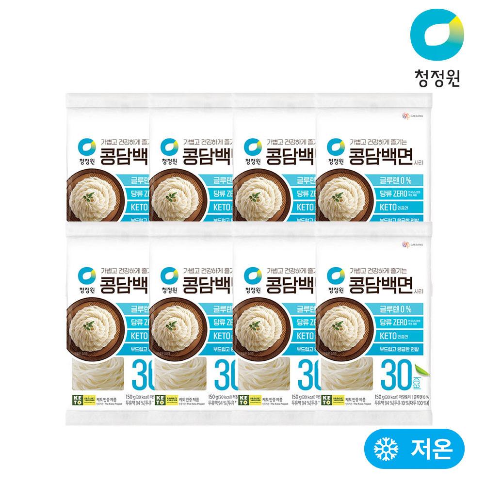 [청정원] 콩담백면 사리 150g 8개 : 청정원