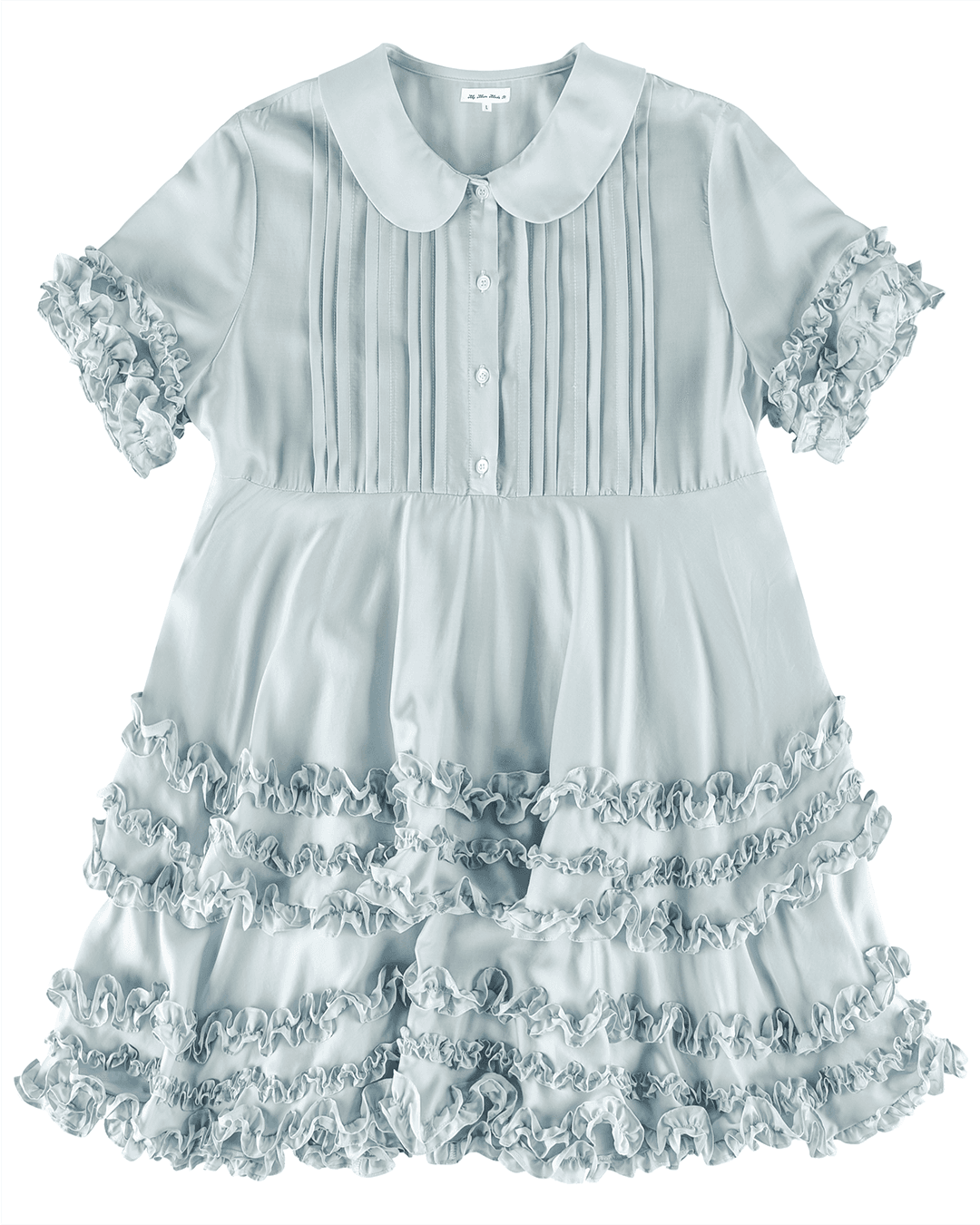 Ruffle Tea Dress - Bluewishes - XS