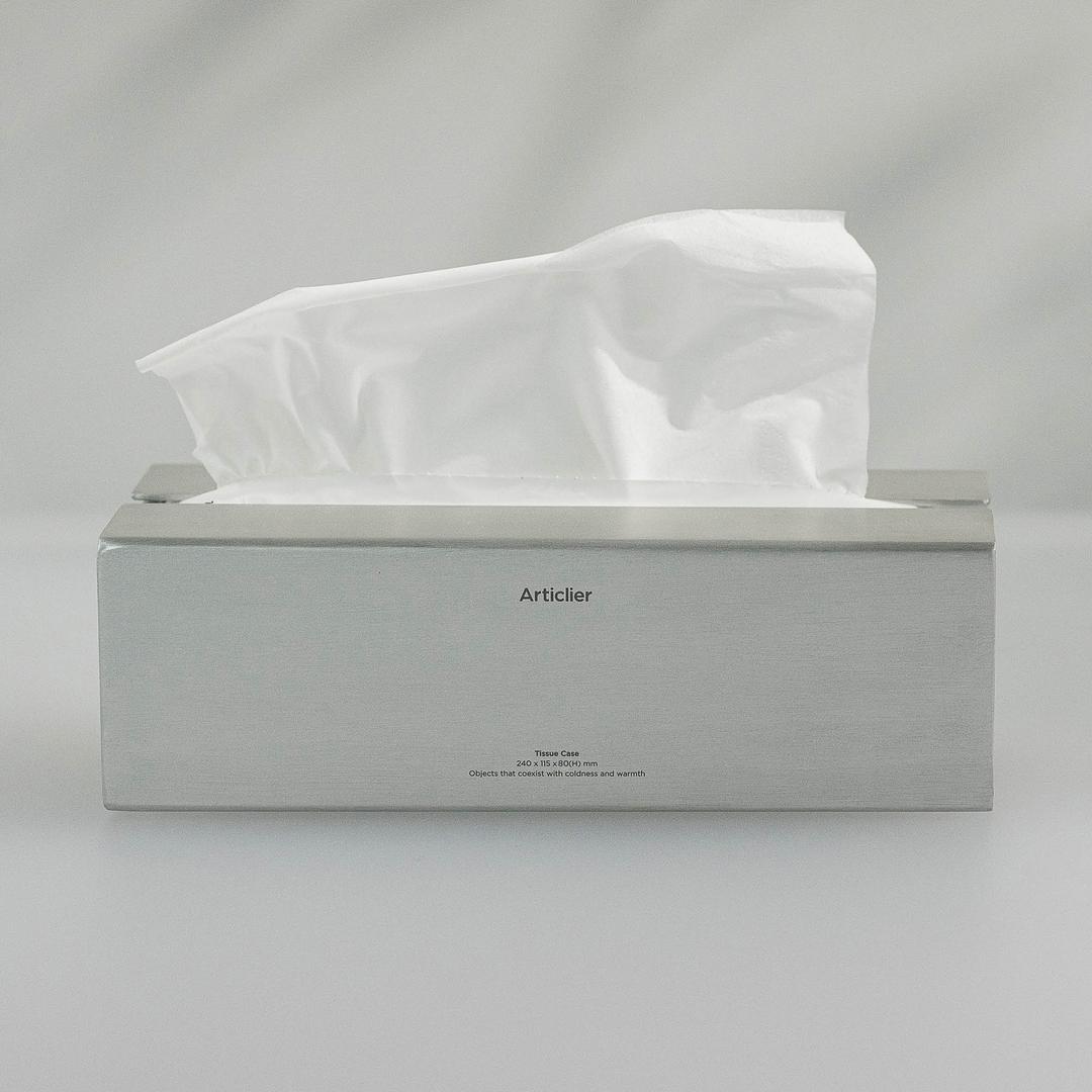 Aluminium Tissue Case