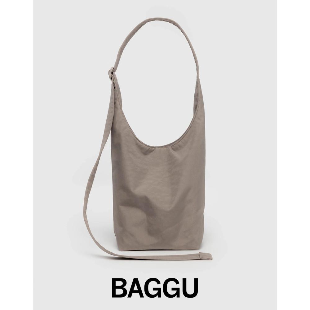 [BAGGU] 바쿠 나일론 미니 슬링백 Beige