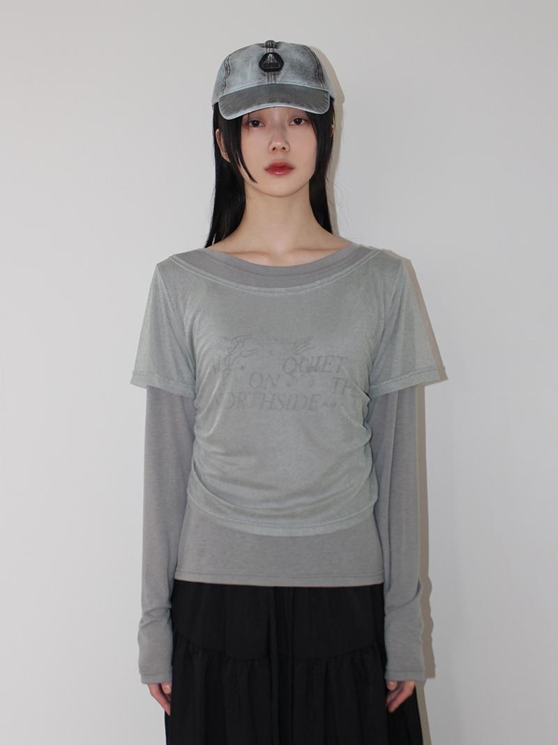 ANGEL SEE-THROUGH LAYERED T (3color!)