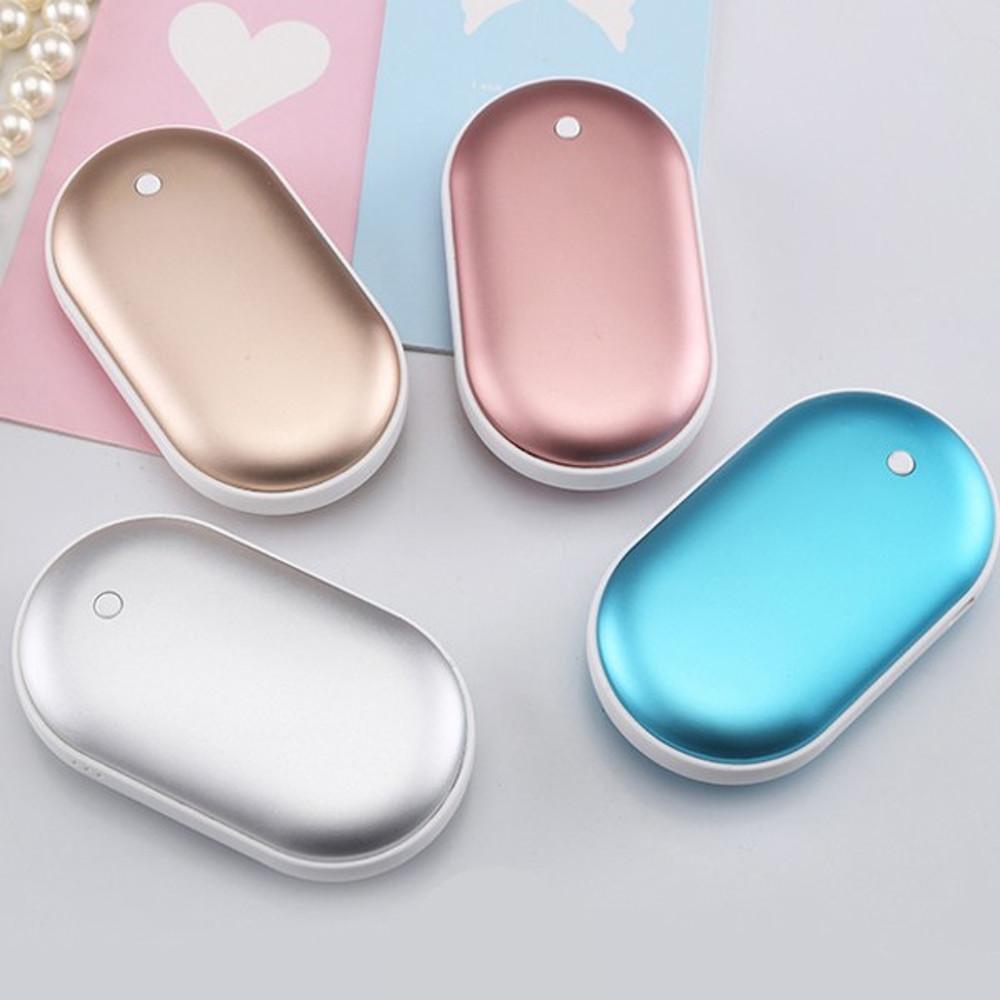 양면발열 휴대용 손난로 보조배터리 usb충전식 충전식 핫팩 발열팩 핫팩 충전식손난로