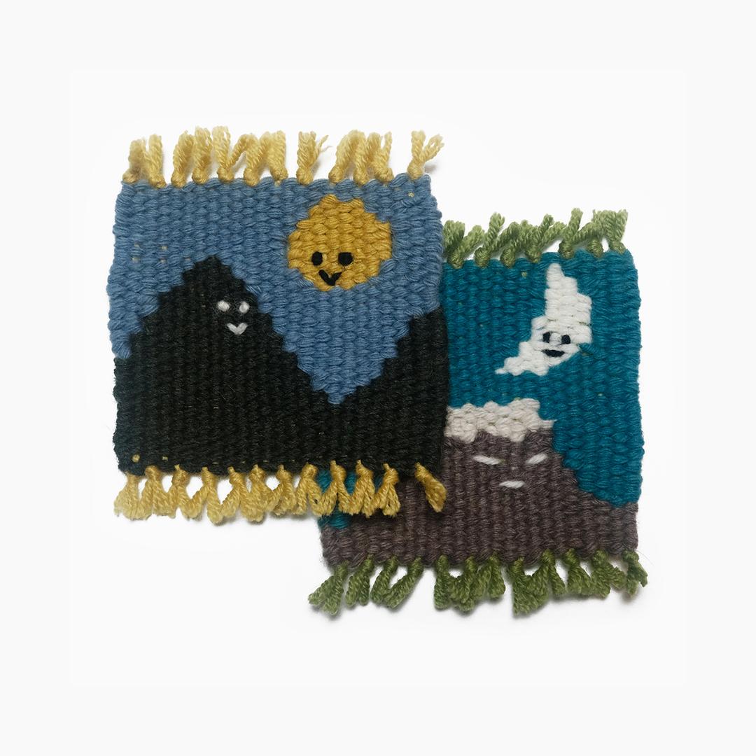 Mountain Tea Coaster Set