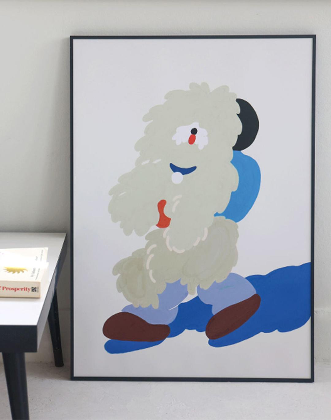 리무 작가, big baby 포스터