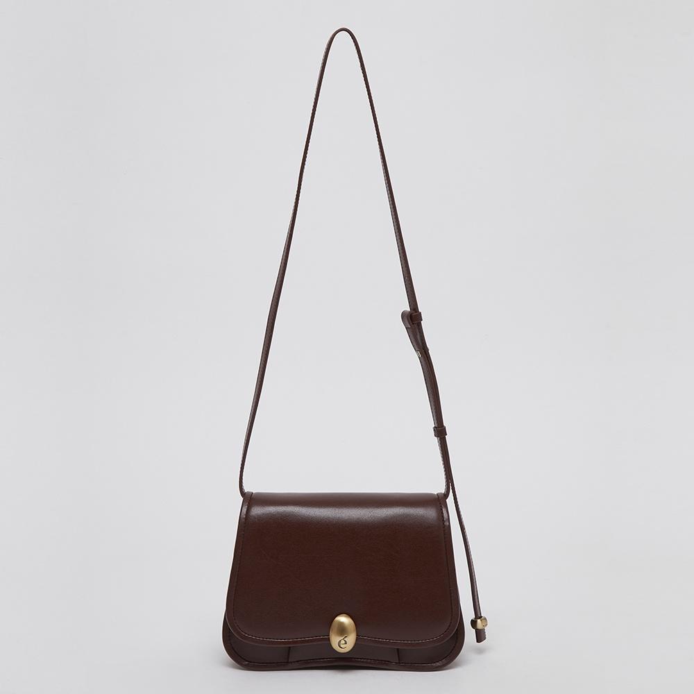 Egg shoulder bag(Merlot red)