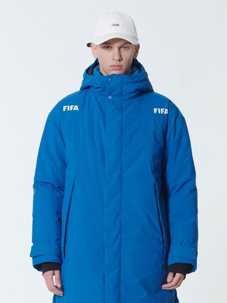 [월드컵16강기원이벤트][피파 OLP] 스위퍼 노 퀼팅 벤치다운 블루(FF24DJ11U_220)