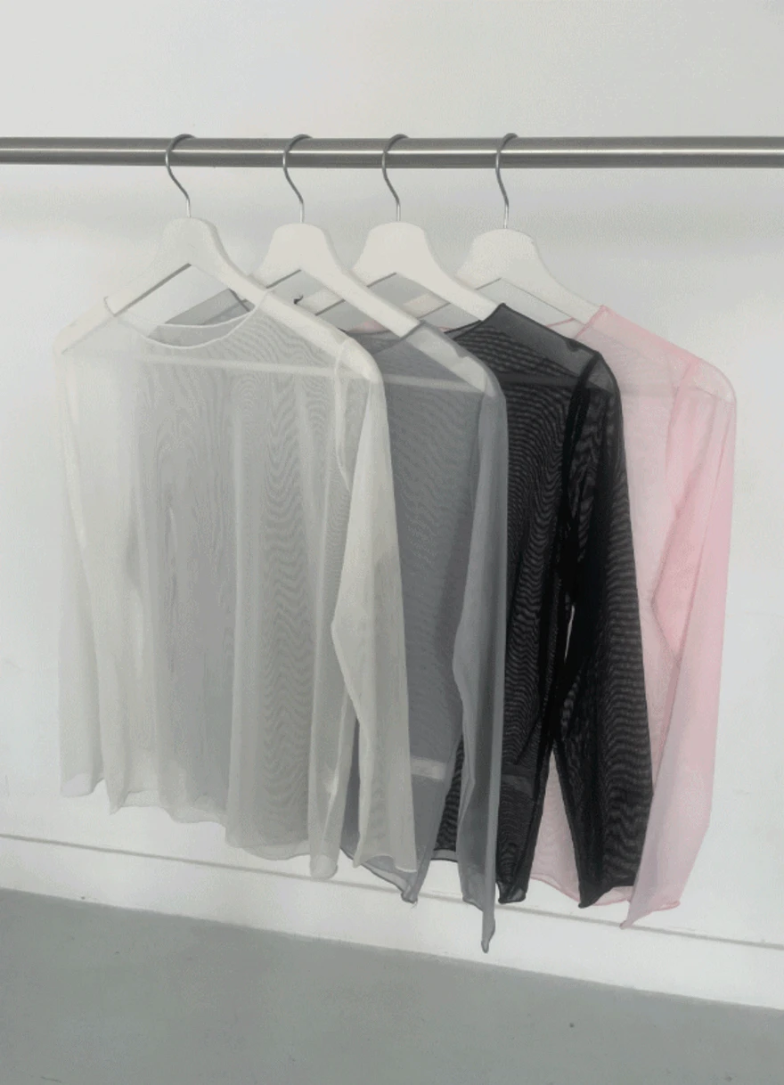 포그 레이어 블라우스 (4colors) 신상할인♥︎