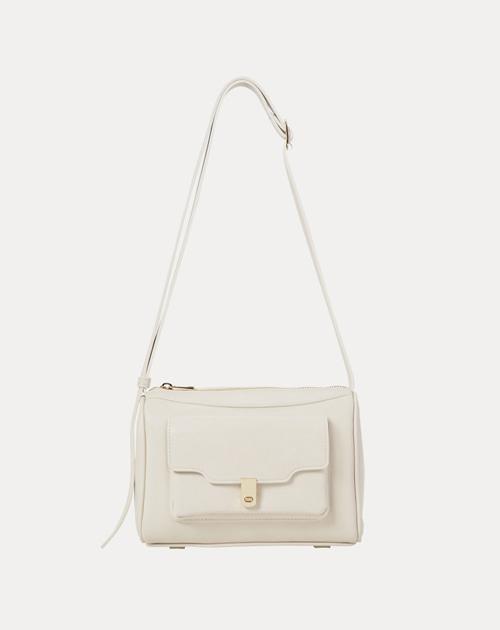 mini pocket stair bag - ivory