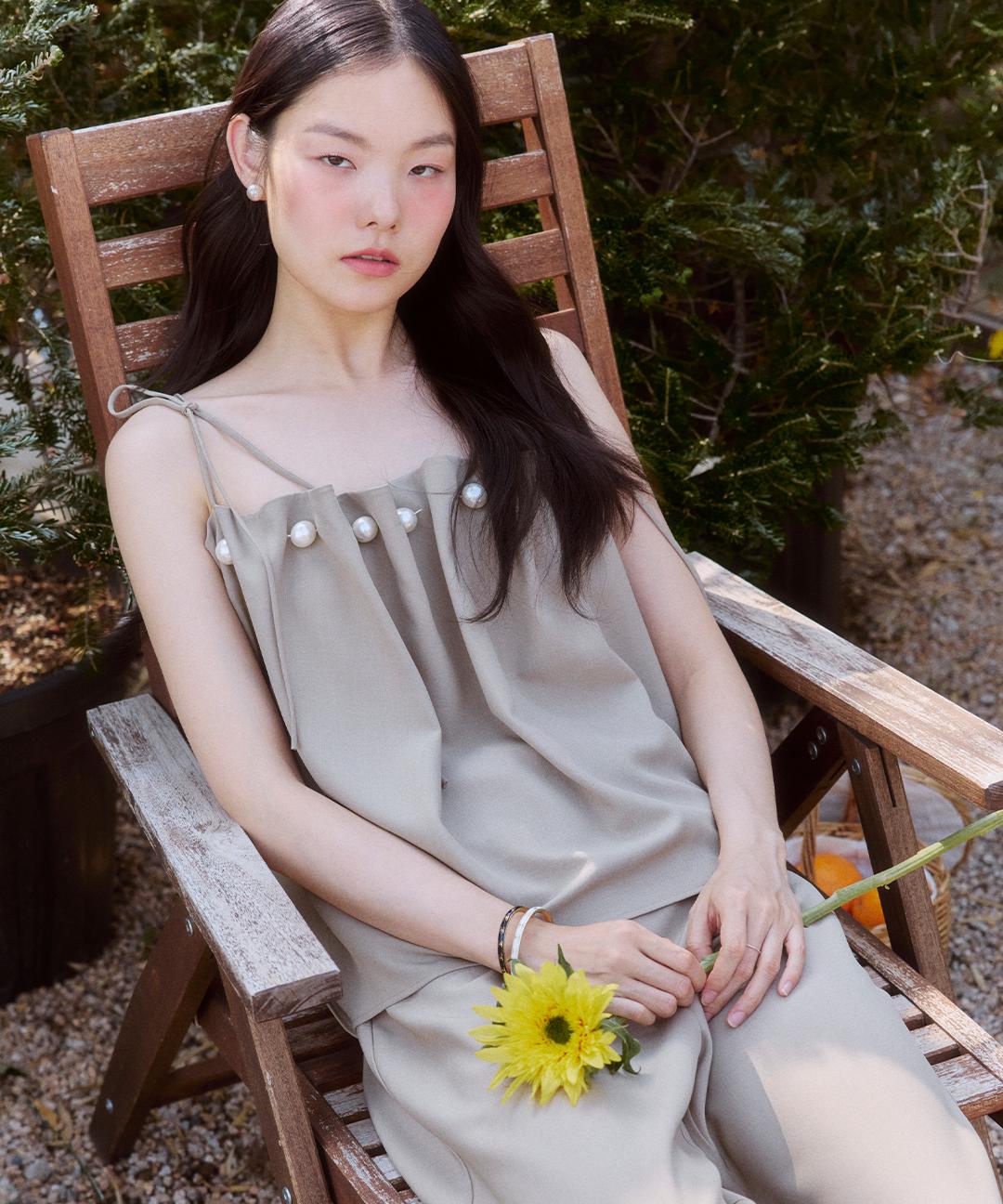 유어네임히얼 펄 슬리브리스 (2COL) Y5T079