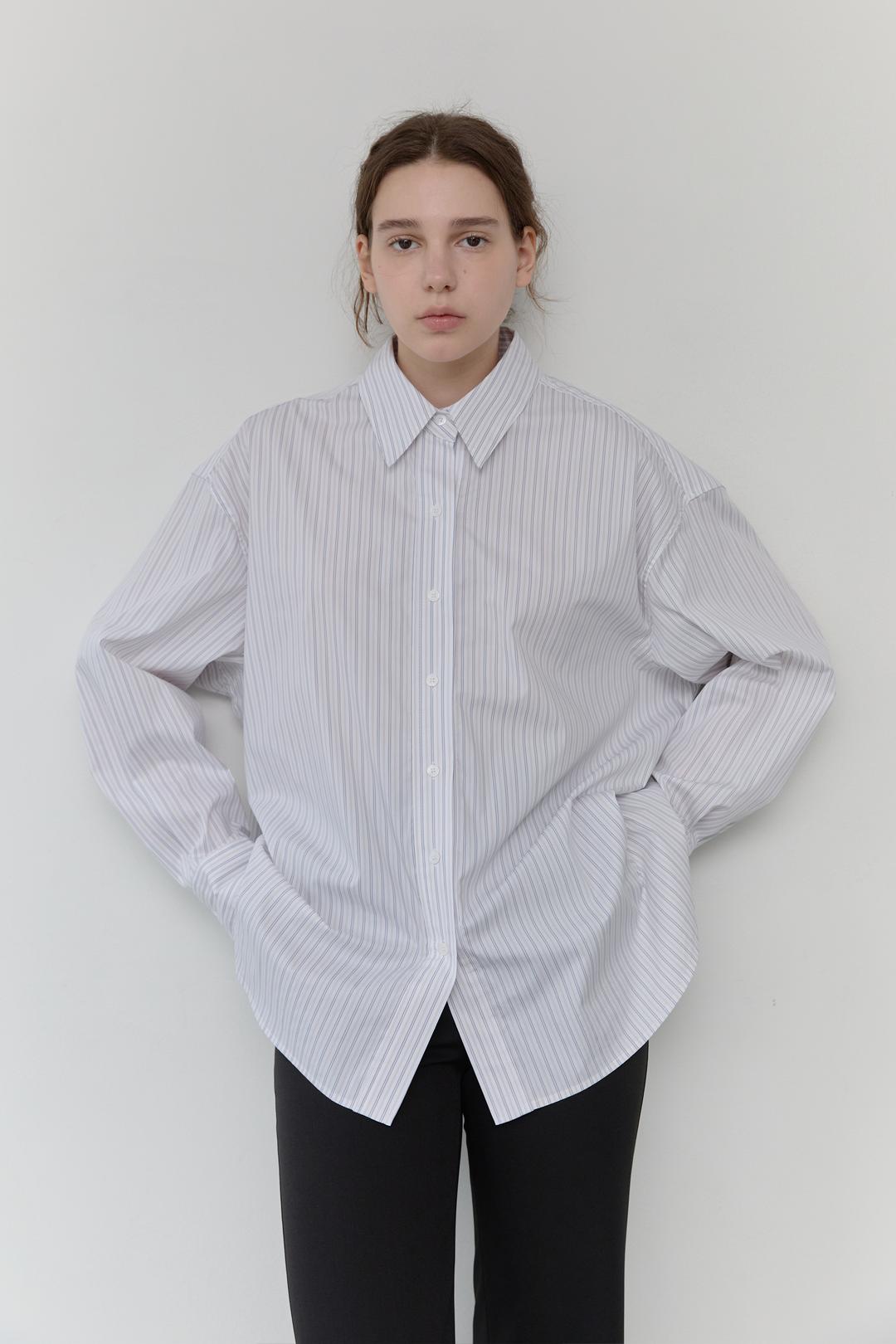 Stripe Overfit Shirt - Stripe  2차