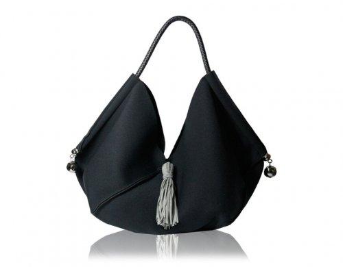 블랙쌈지테슬빅백