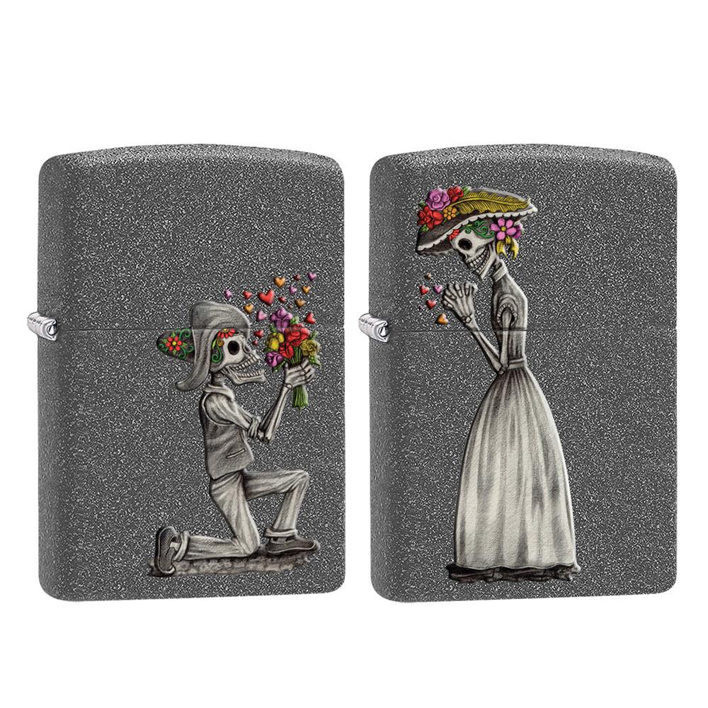 ZIPPO 라이터 Iron Stone Couple 28987