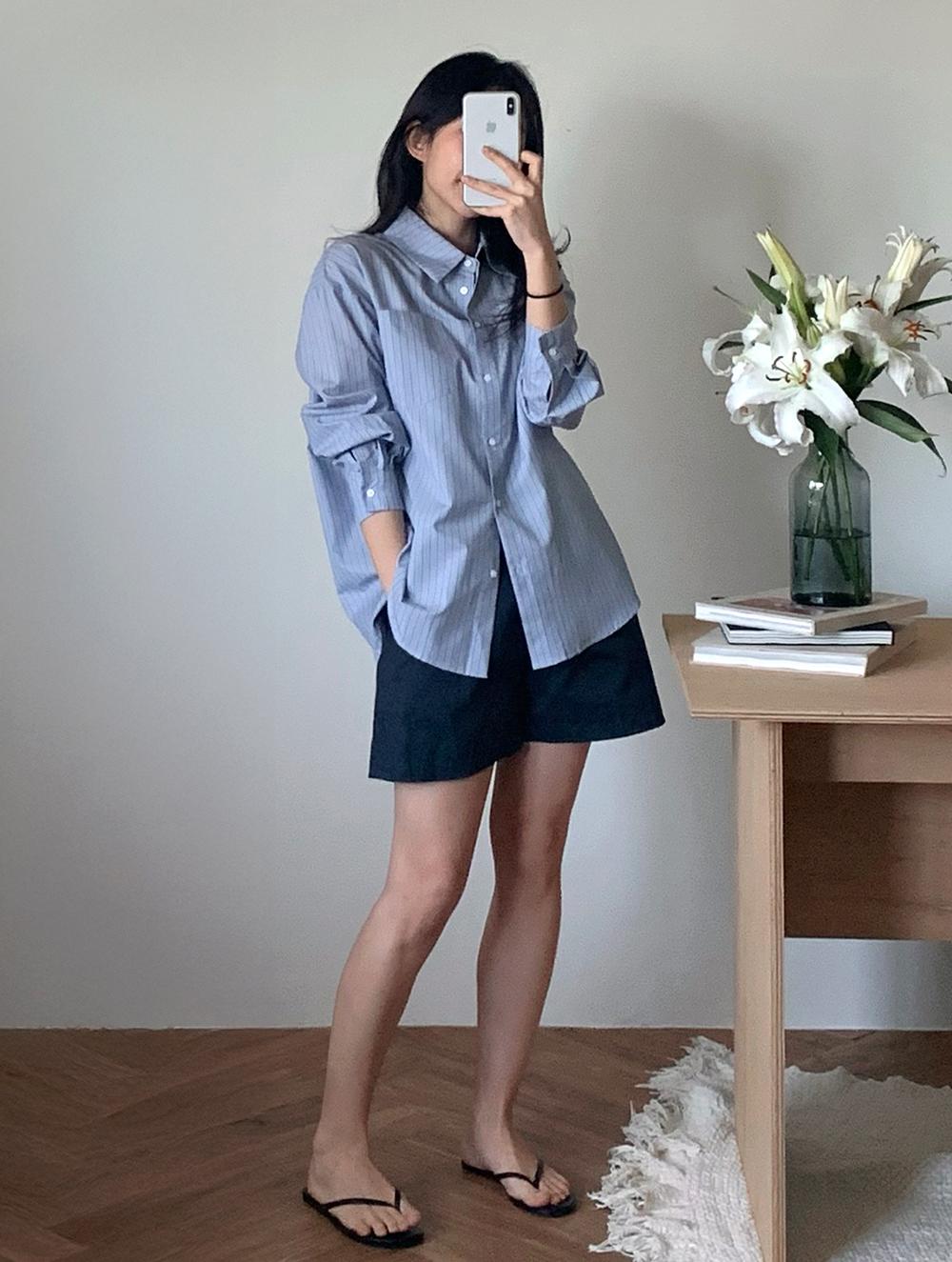 오브이베브 Nas shorts여름/면/코튼/반바지/쇼츠/밴딩/휴가/휴양지룩