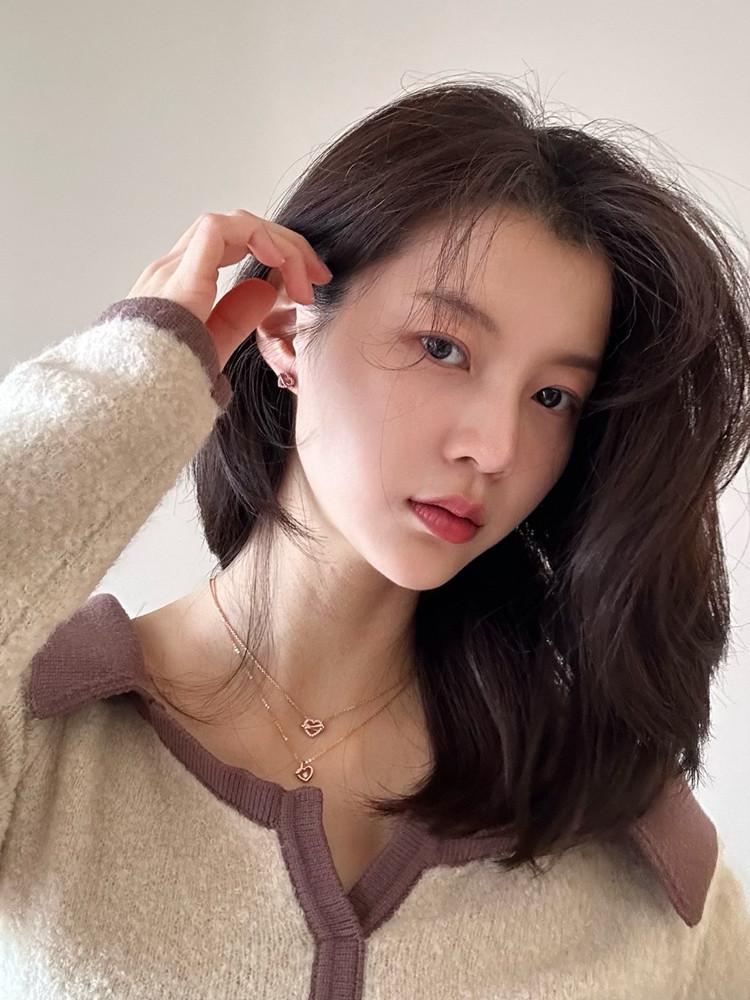 [N도착보장] [보석함증정] [아이유/임현주PICK] 제이에스티나 ETER 14K HEART 목걸이 (JJERND3BF691R4420)