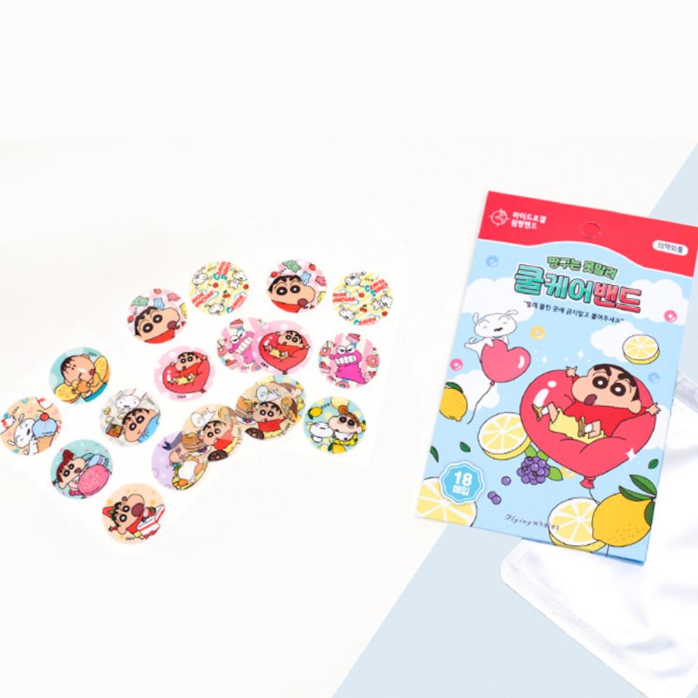 올드림 짱구는 못말려 18매입 짱구 쿨케어밴드 레드