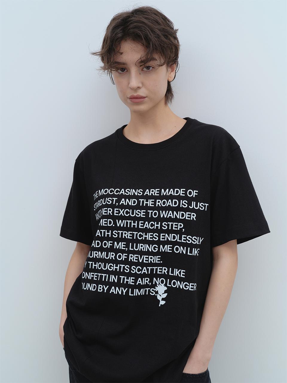 Seam Line Archive T-Shirts [Black]