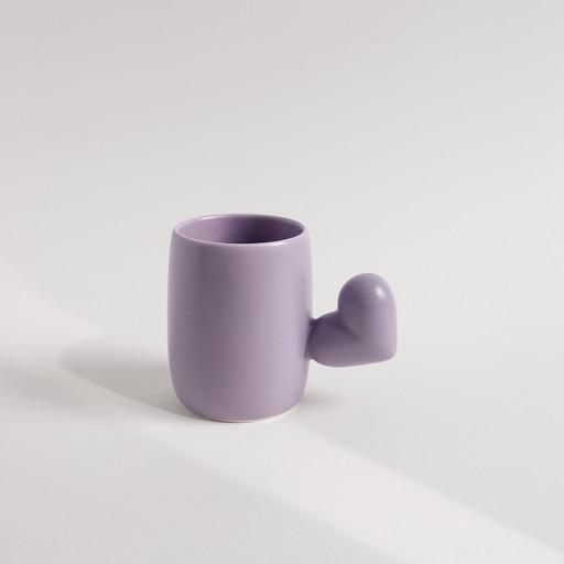 츄비 하트컵(라벤더)