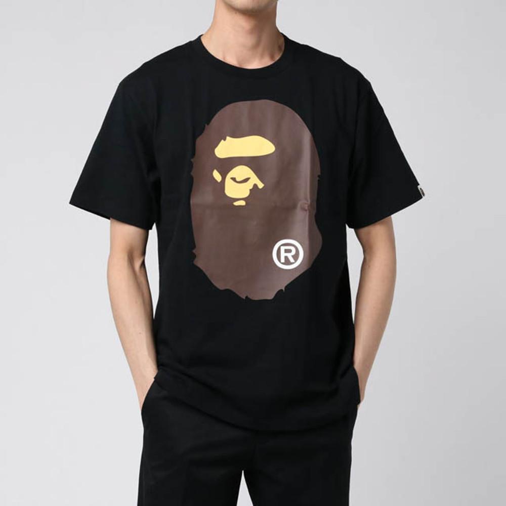 베이프 반팔 빅 에이프 헤드 컬렉션 BAPE