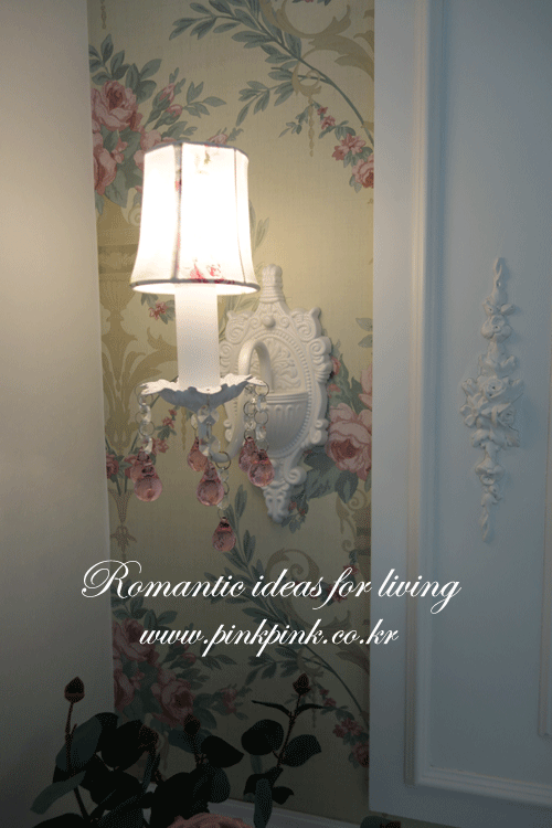 쉐비 로코코 1구 벽등