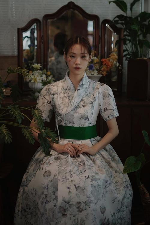 그린부케 한복원피스