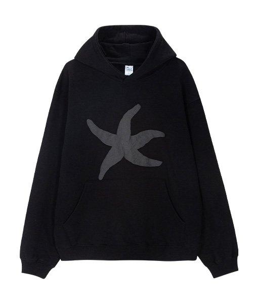 TCM starfish hoodie (black)