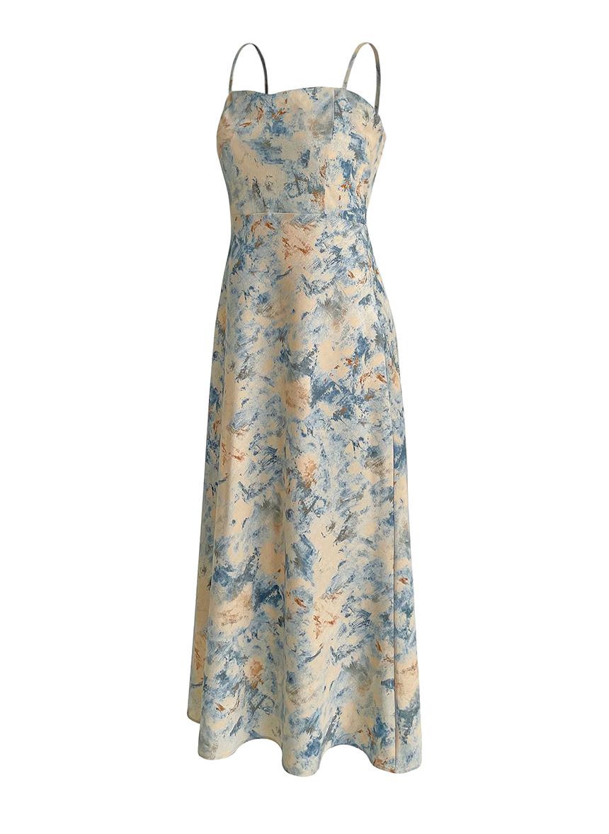 루루서울 Under Water Dress (Blue)