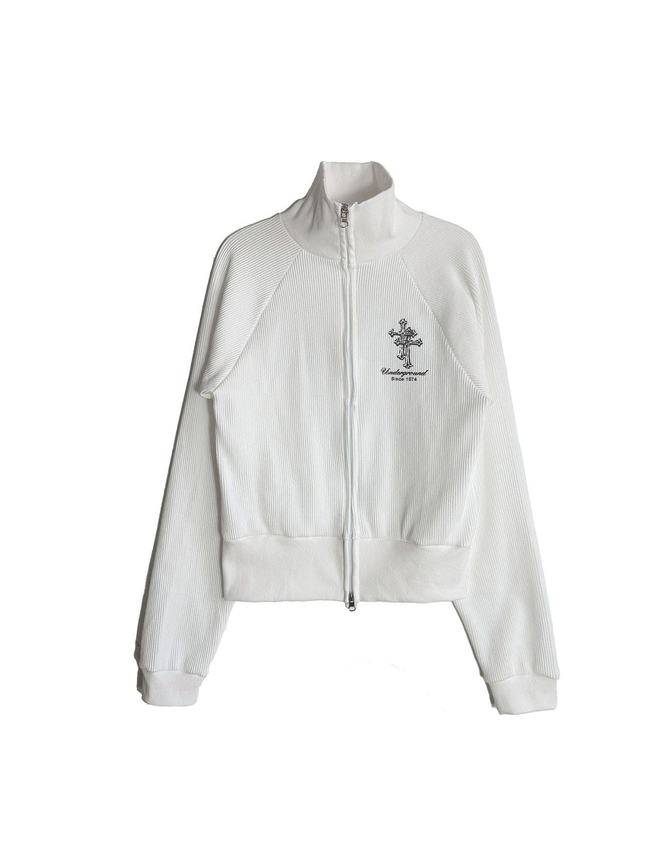 cross golji zip-up (3color)