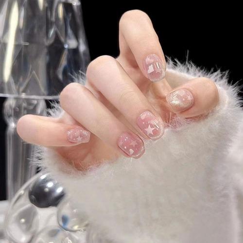 밤하늘 우주쇼 네일팁